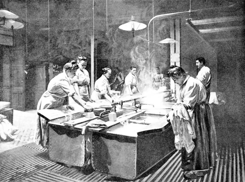 Giving thanks, laundry